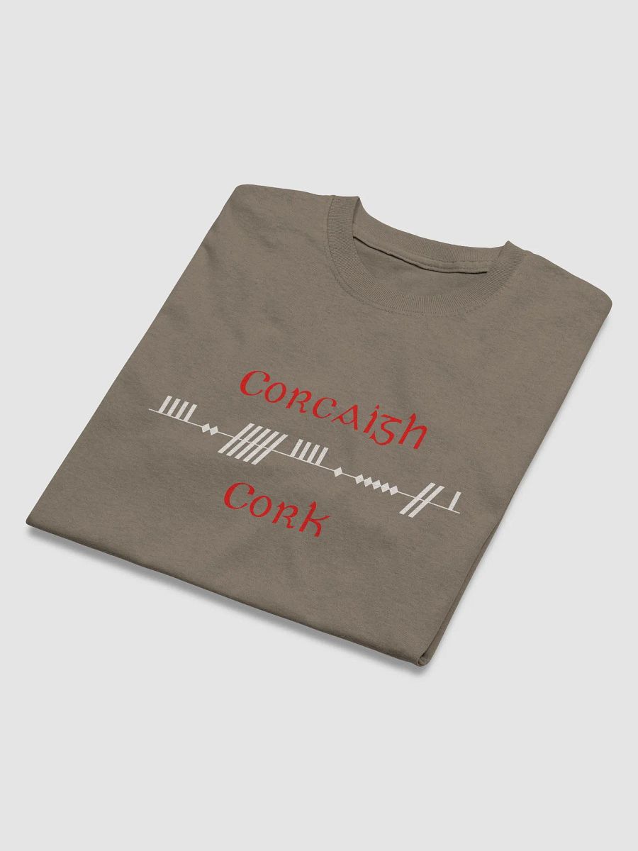 Cork/Corcaigh Scholastic style Ogham Printed T-shirt product image (3)