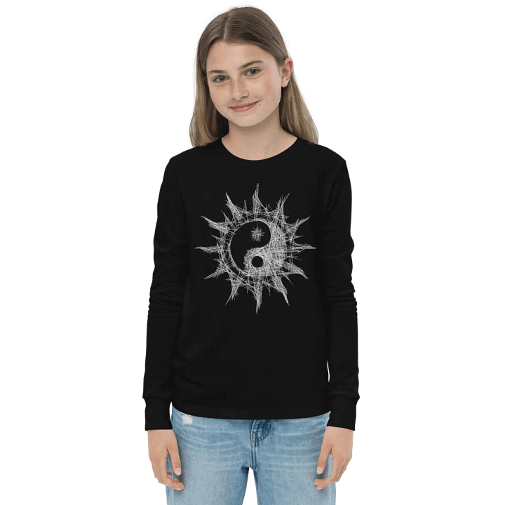 Cosmic Burst Youth Long Sleeve Tee product image (1)