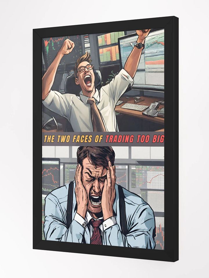 Trading Too Big Custom Framed Art product image (4)