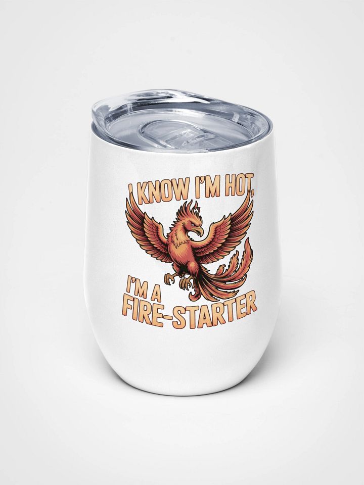 I know I'm Hot Phoenix Human Design Manifestor Tumbler product image (2)