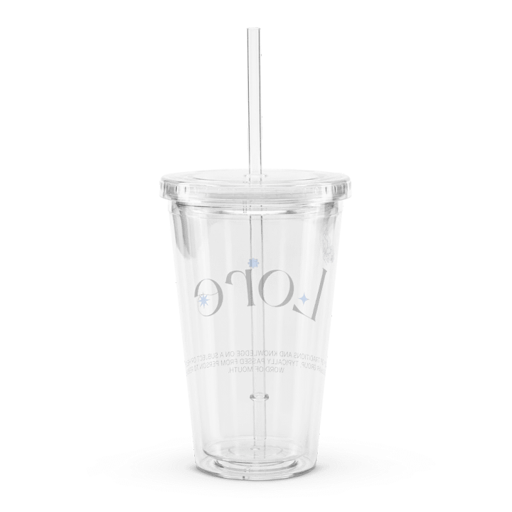 Lore Definition - Clear Plastic Tumbler product image (2)