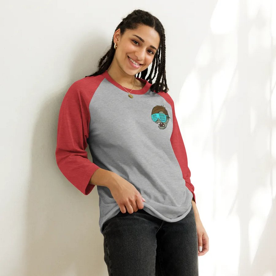 VastLaber Baseball T-Shirt (Red) product image (10)