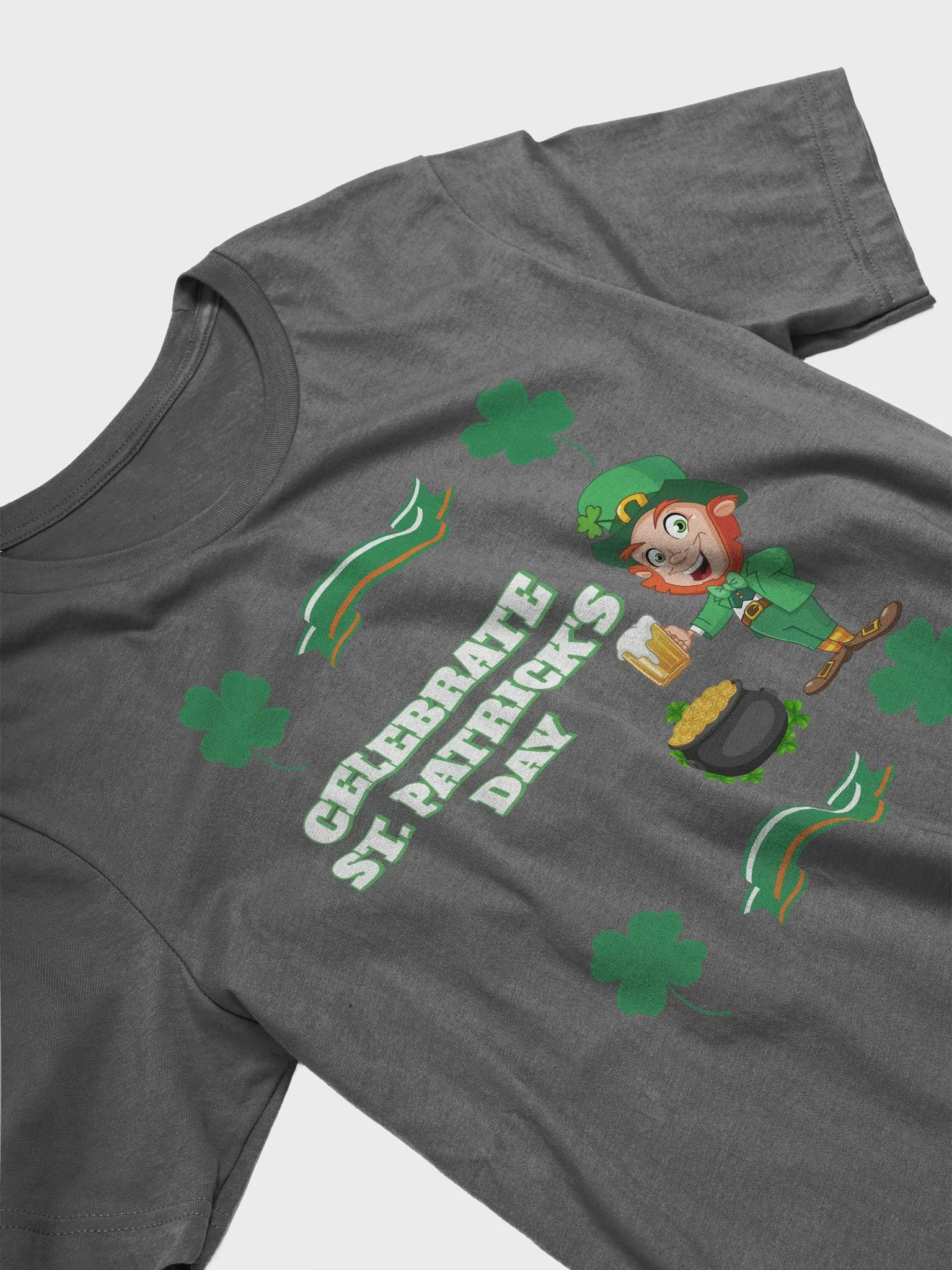 Celebrate St. Patrick's Day Holiday T-shirt product image (13)