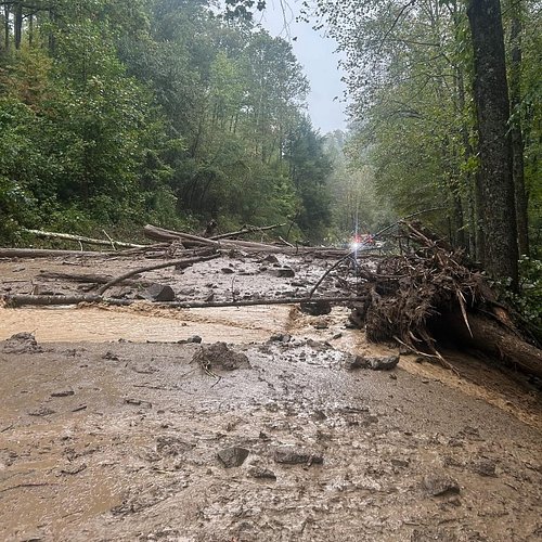 🚨 The Gatlinburg Bypass is closed until further notice due to a large landslide that occurred Saturday morning following heav...