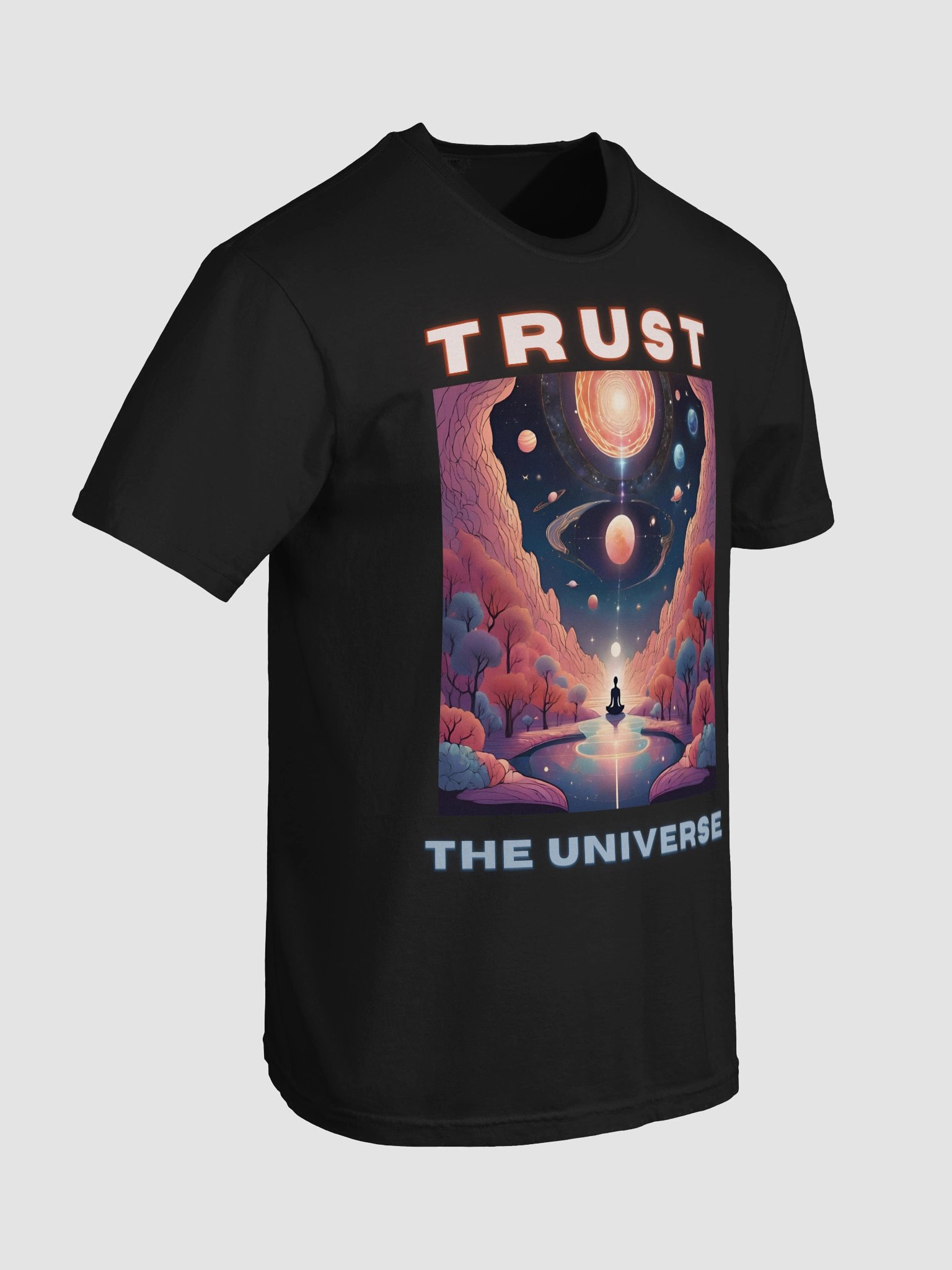 Trust the Universe Meditation T-Shirt product image (66)