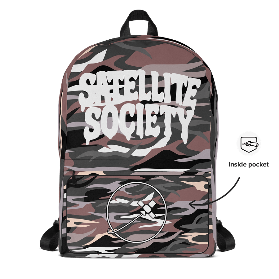 Satellite Society Drip Camo Backpack product image (5)