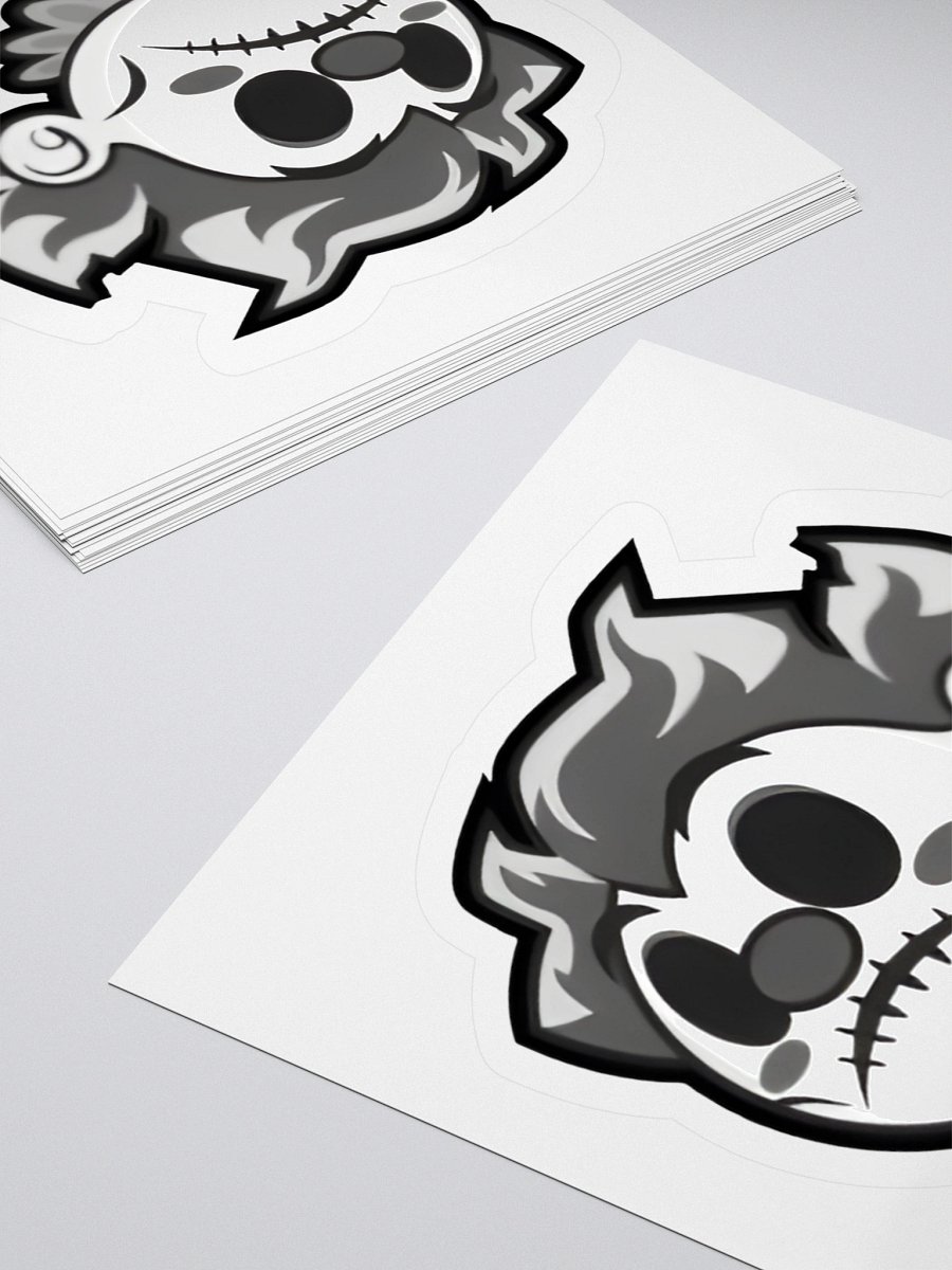 Dead CCJ - Black & White Sticker product image (4)