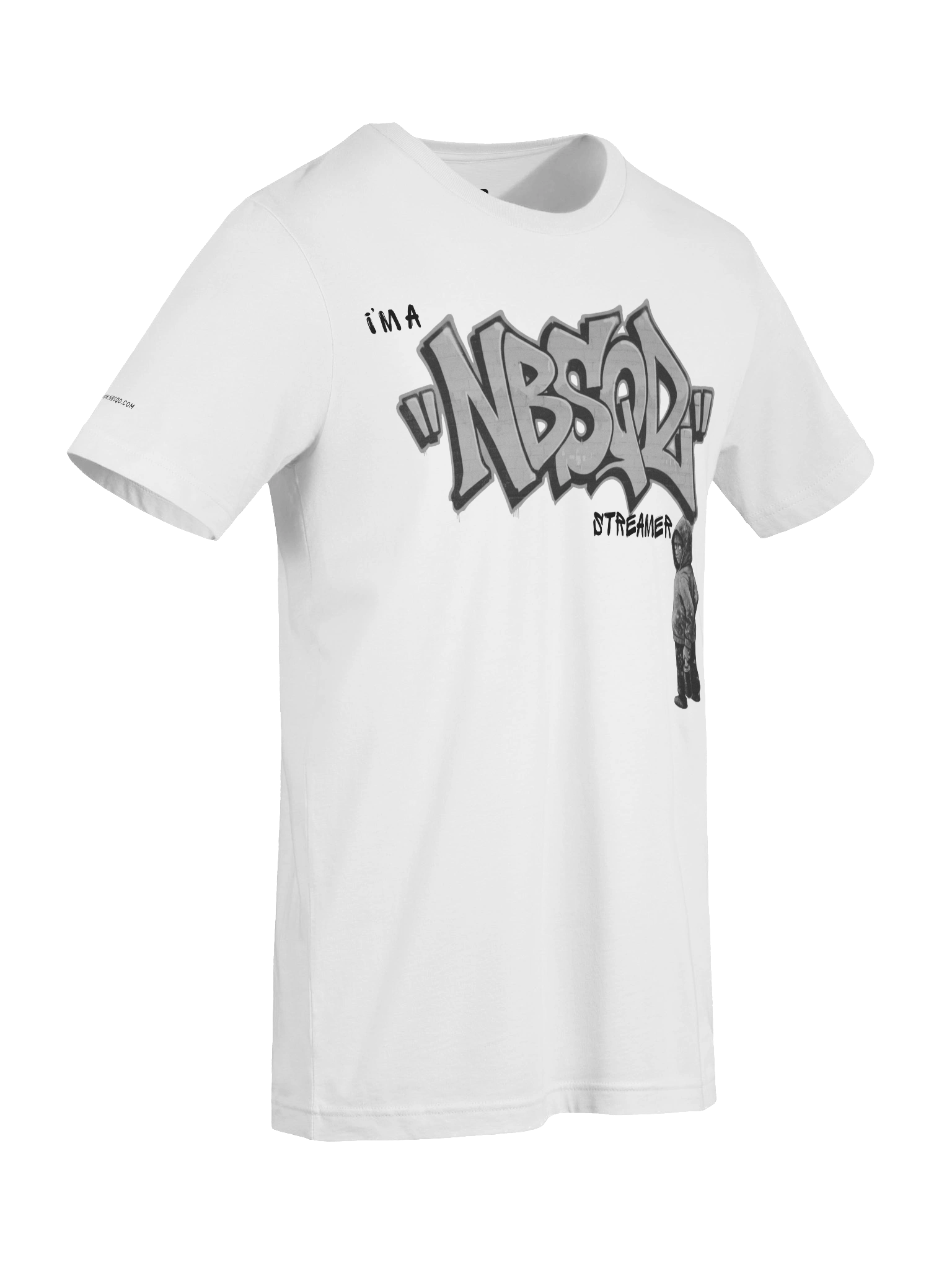NBSQD Graffiti Ladies Shirt - Breaking The Rules Is Part of The Game product image (9)