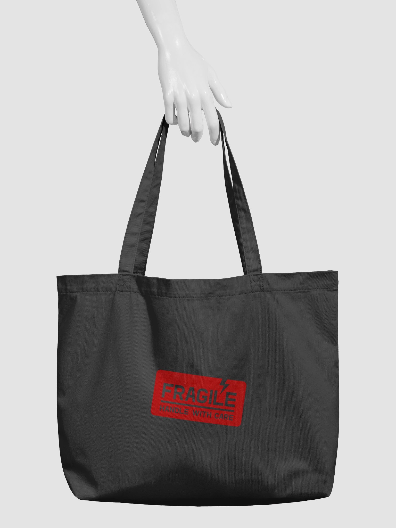 Fragile Handle with Care - Organic Mood Tote Bag | Vixelle product image (1)