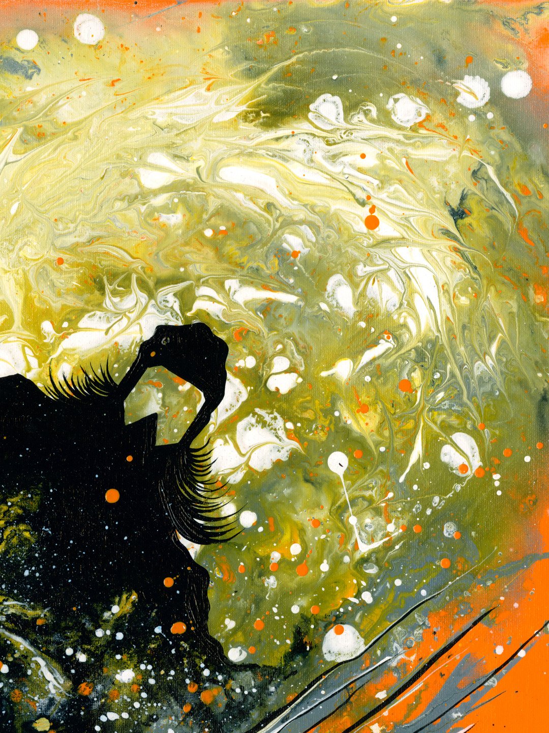 Wraith Exits the Flame - Original Painting product image (4)