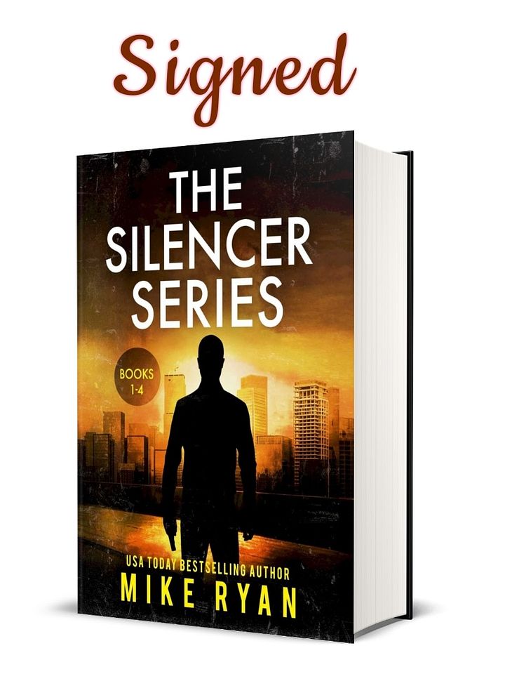 The Silencer Series Books 1-4 Hardcover - Signed product image (1)