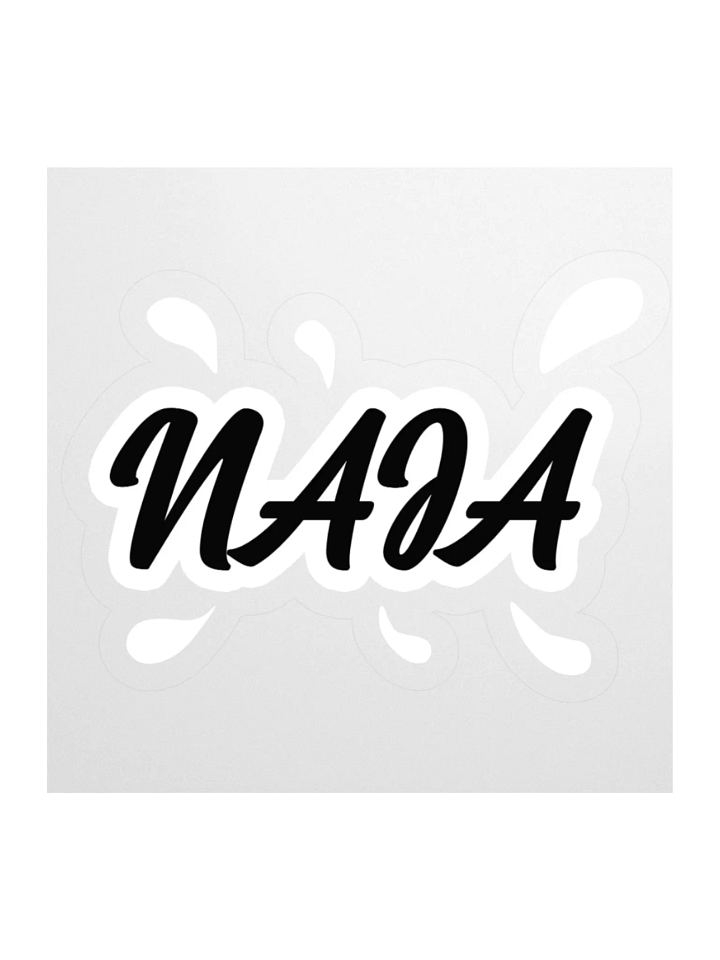 NAJA Sticker Black product image (3)