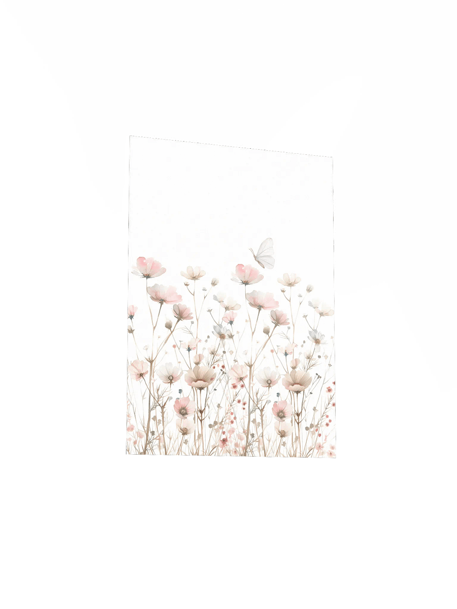 Watercolor Pink Wildflower Meadow product image (4)