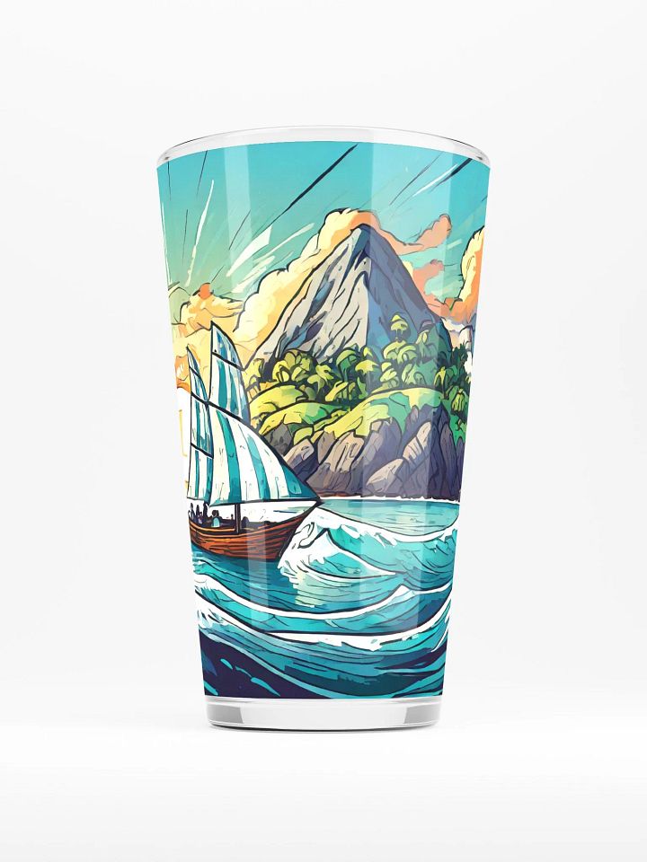 Summer Wind Charters: Island Sail Pint Glass product image (1)