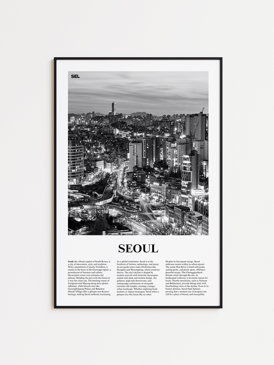 Seoul 02 Newspaper Poster product image (1)