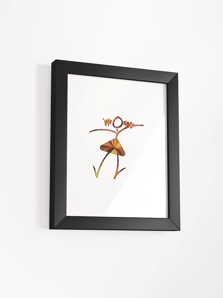 Dancing Gold WOW: Framed Art Poster product image (11)