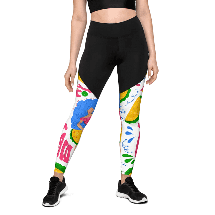 Taco Chic Compression Leggings product image (2)