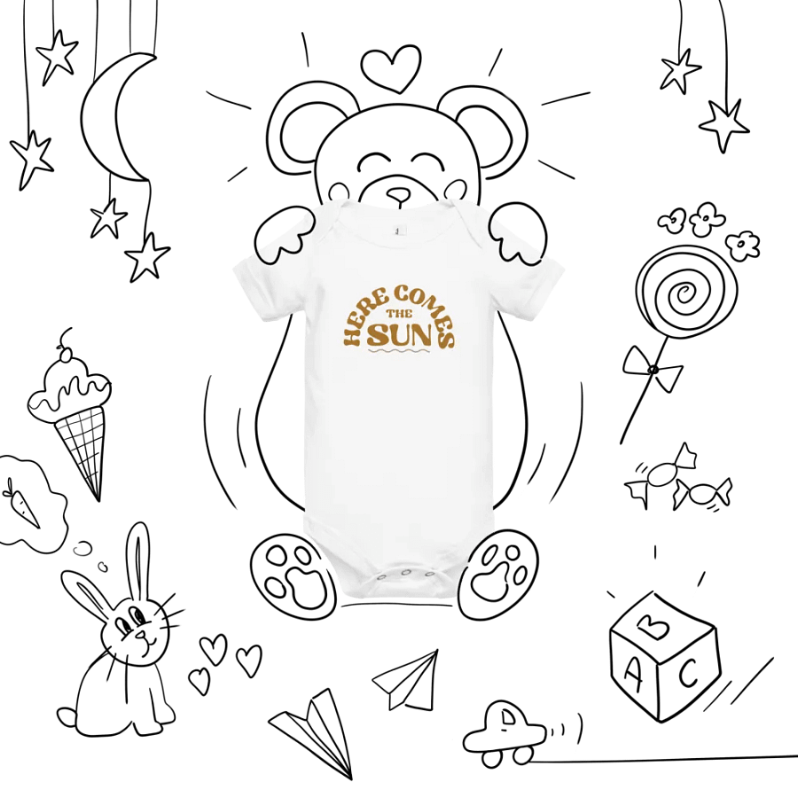 Here Comes the Sun Onesie product image (8)