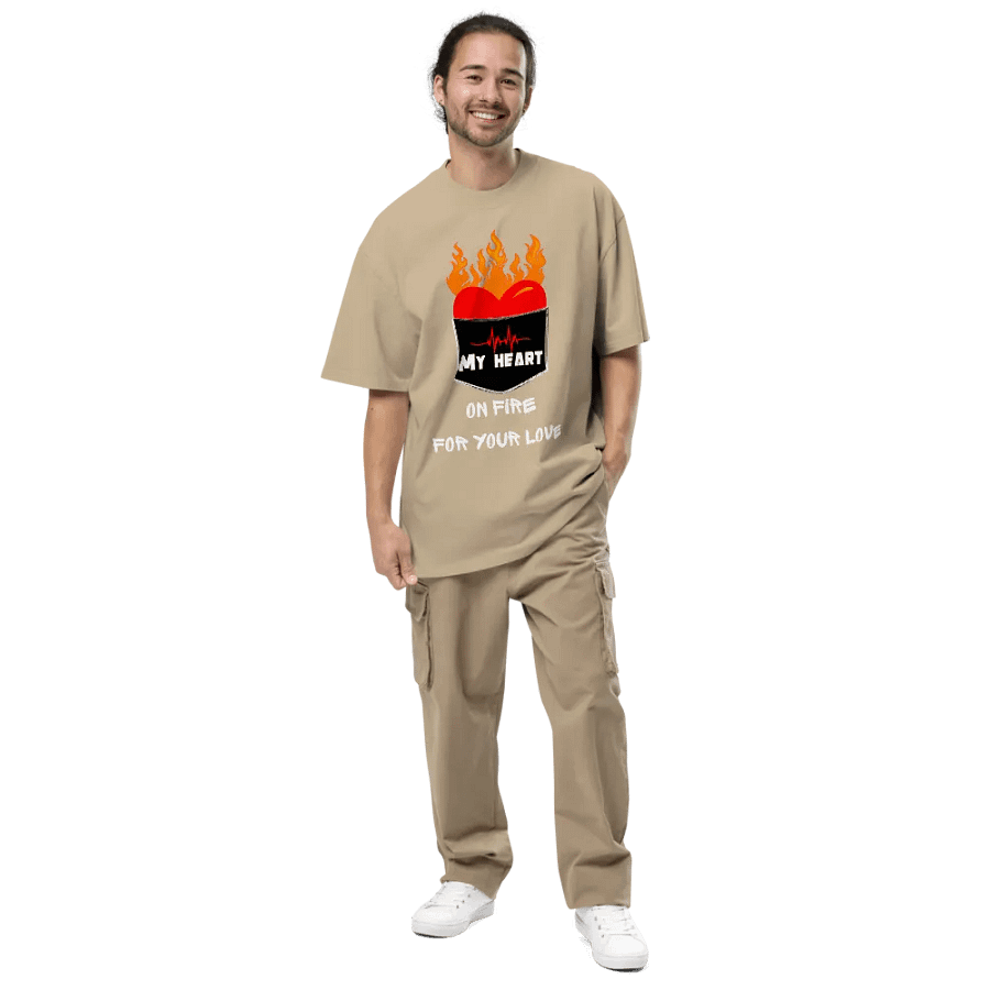 My heart on fire for your love Tee product image (33)