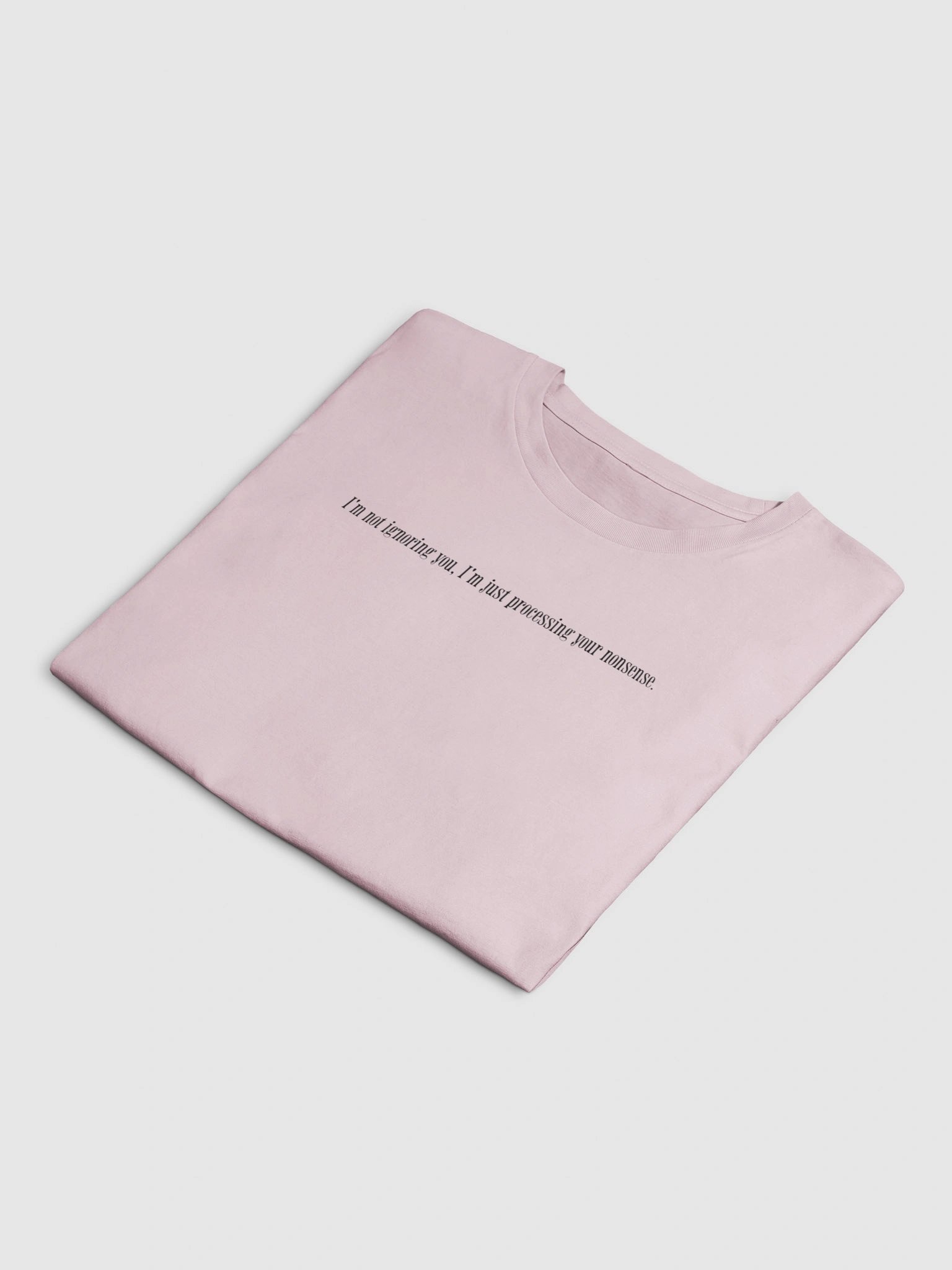 Processing Nonsense Y2K Crop Baby Tee - Sarcastic Graphic T-Shirt product image (24)