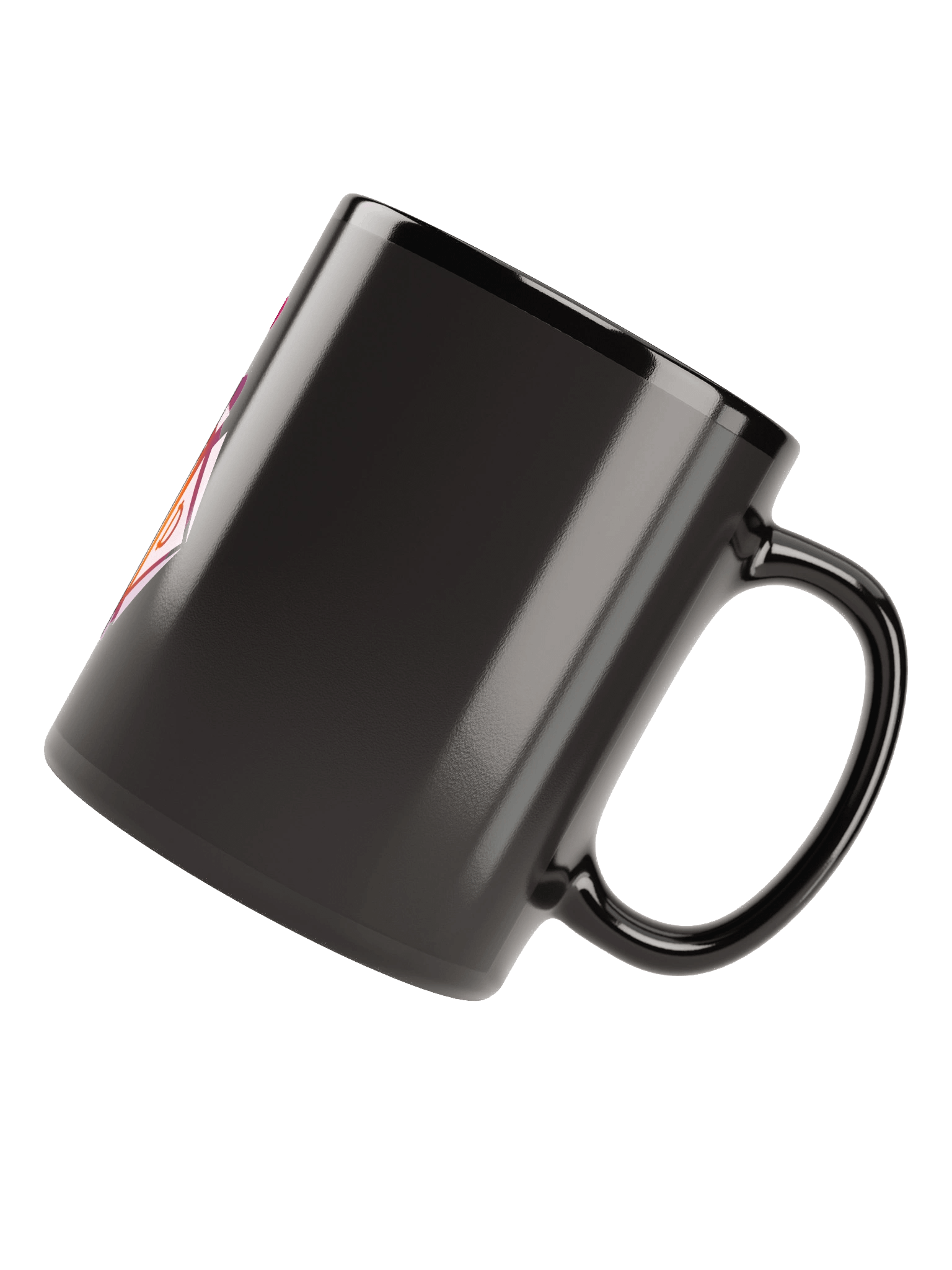 Tasse noir logo DCDD en couleur product image (7)