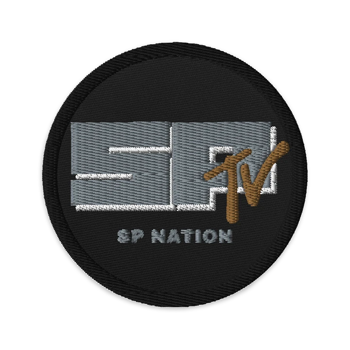 SP Nation Patch - Circle, Grey and Brown product image (1)