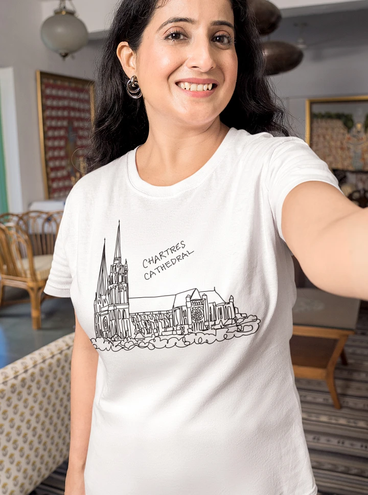 Chartres Cathedral Paris France Gothic Architecture Souvenir T-Shirt product image (1)