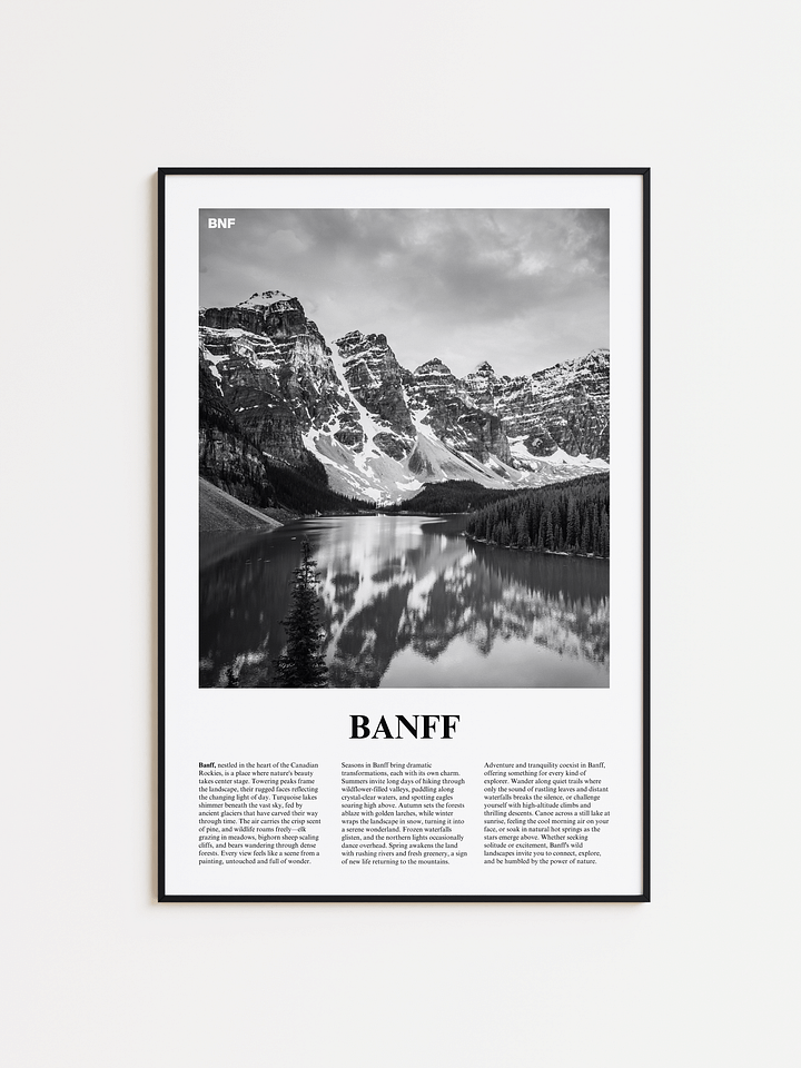 Banff 01 Newspaper Poster product image (1)