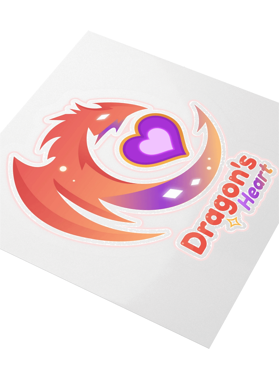 Dragon's Heart Sticker product image (3)