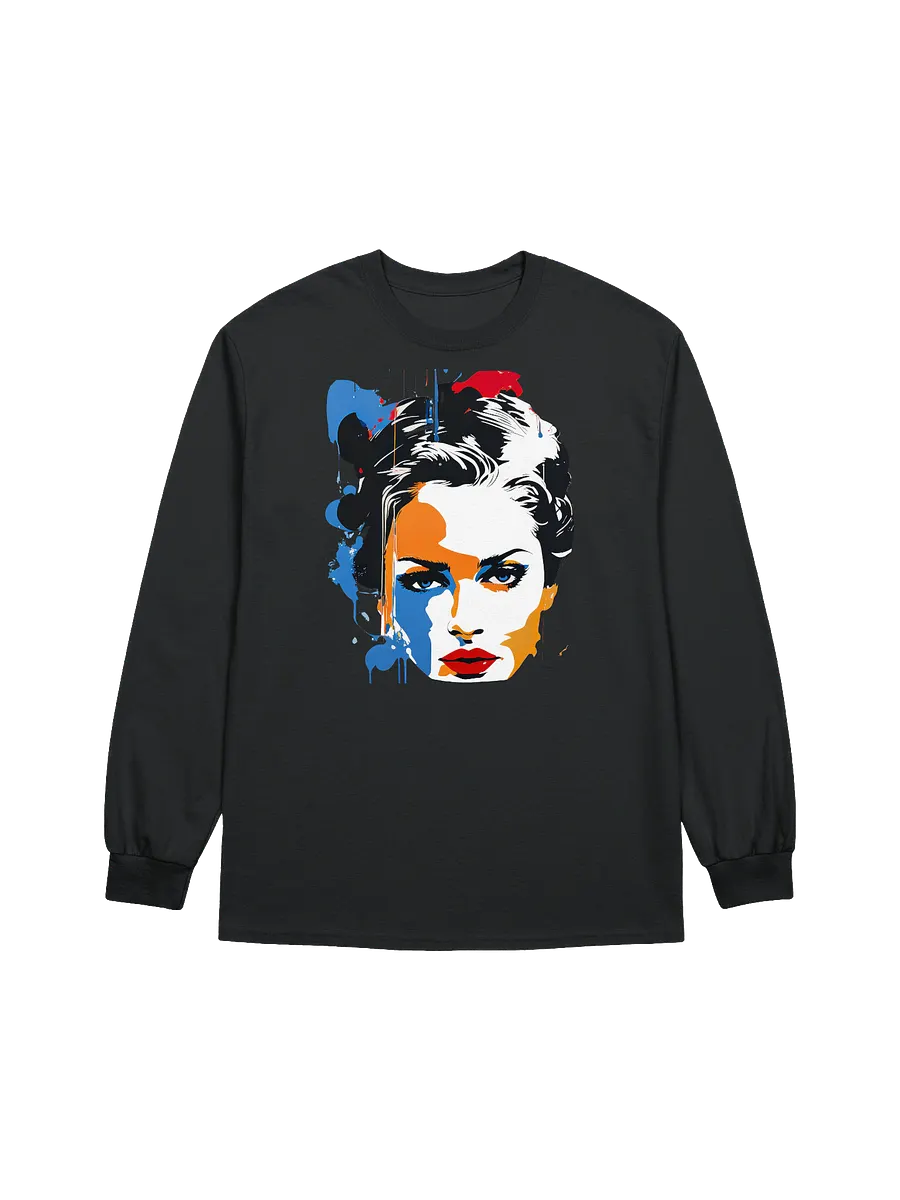 Abstract Girl - Gildan Ultra Cotton Unisex Long Sleeve T-Shirt product image (2)
