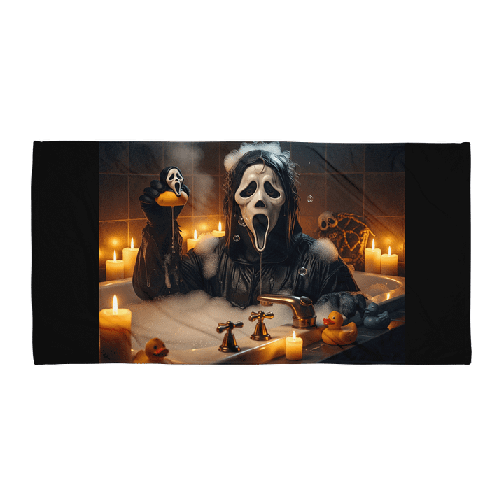 Bathtime GhostFace Body Towel product image (1)