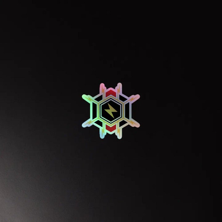 ZAP Holographic Sticker product image (2)