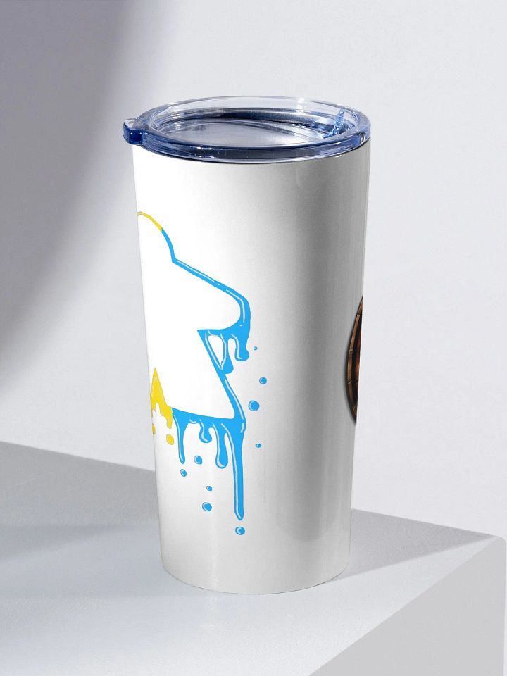 Drippy Pan Pride Meeple Tumbler product image (1)