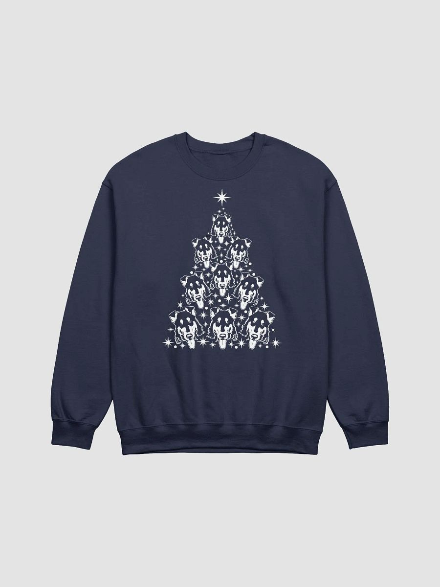 Smooth Collie Christmas Tree Sweatshirt Design for Smooth Collie Paw-rents product image (18)