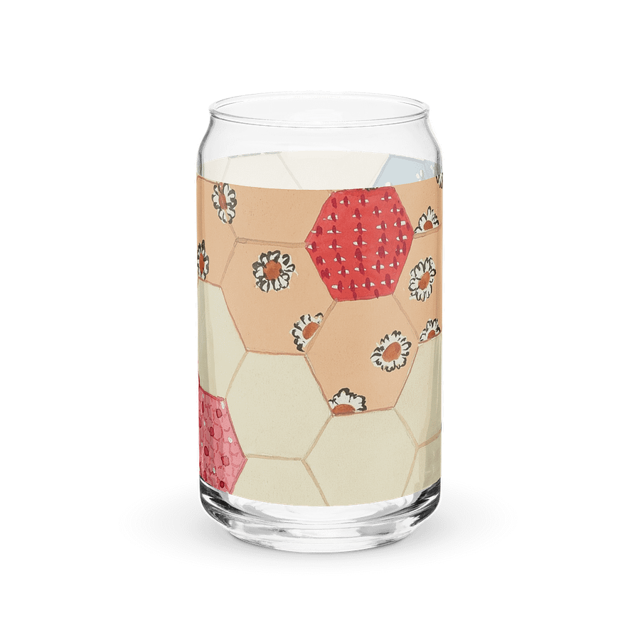HexaQuilt. 16oz. Glass Tumbler product image (7)
