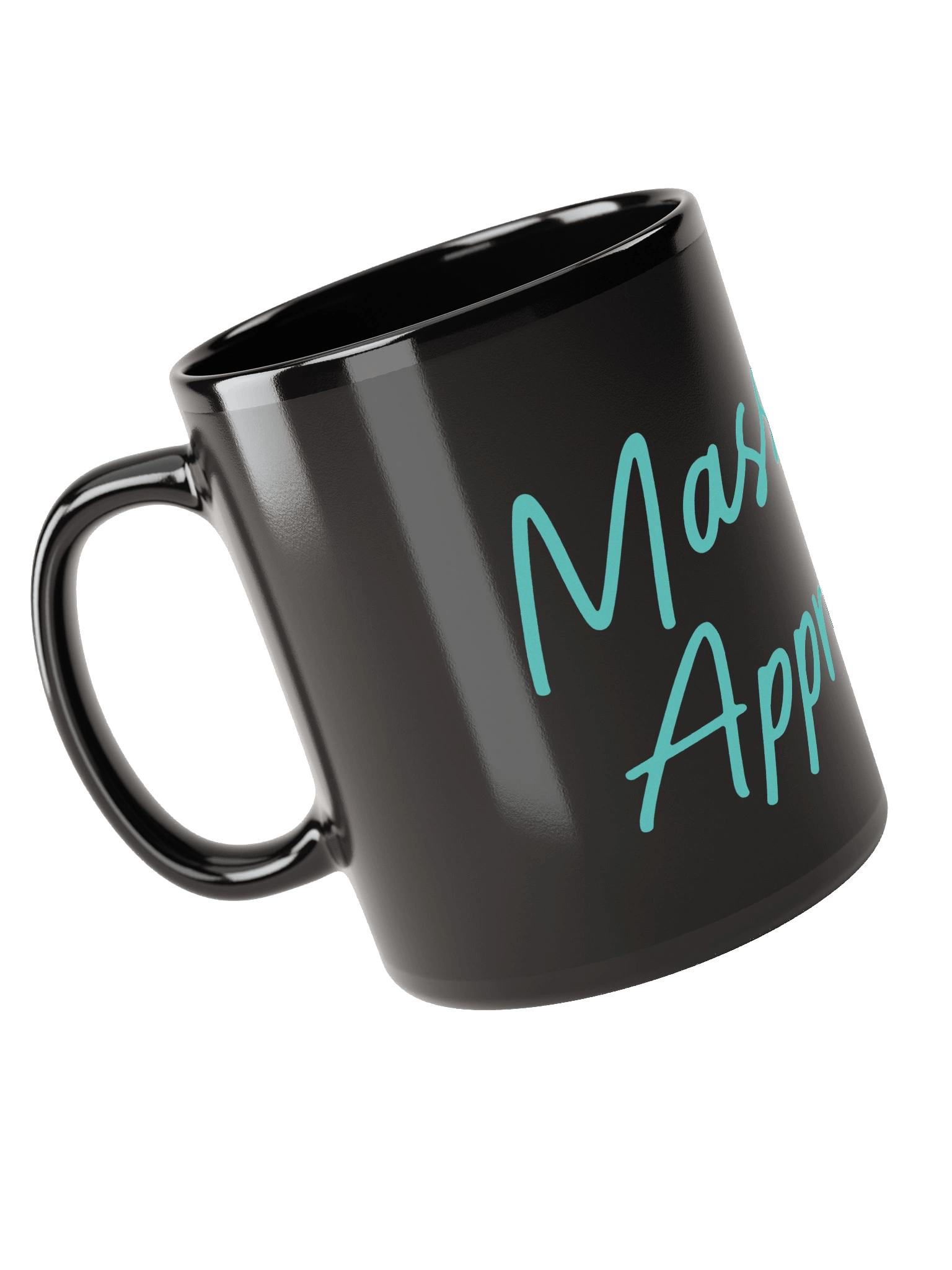Massive Appreesh Signature Black Teal Mug product image (4)