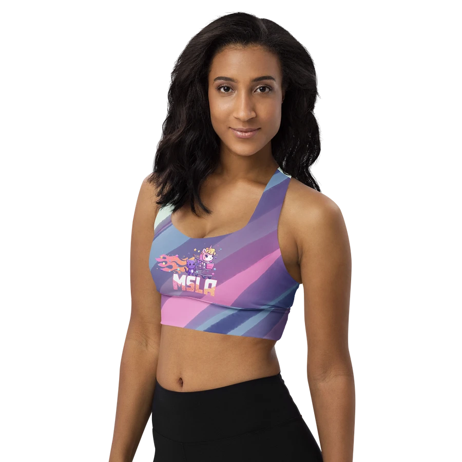 MSLA Sparkles Amigos - Longline Sports Bra product image (22)