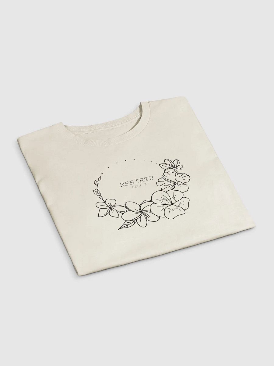REBIRTH Cropped T-shirt - Cream product image (4)