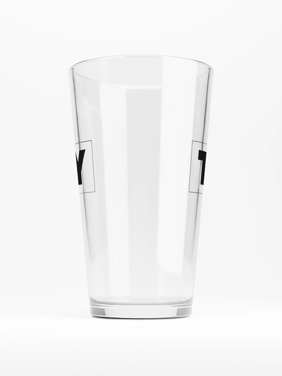 TRY Logo Pint Glass product image (2)