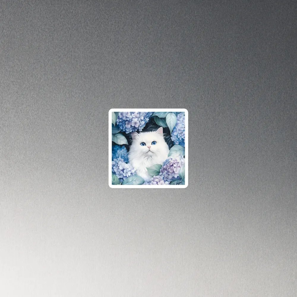 Hydrangea Kitty Dreams Magnets Set product image (2)