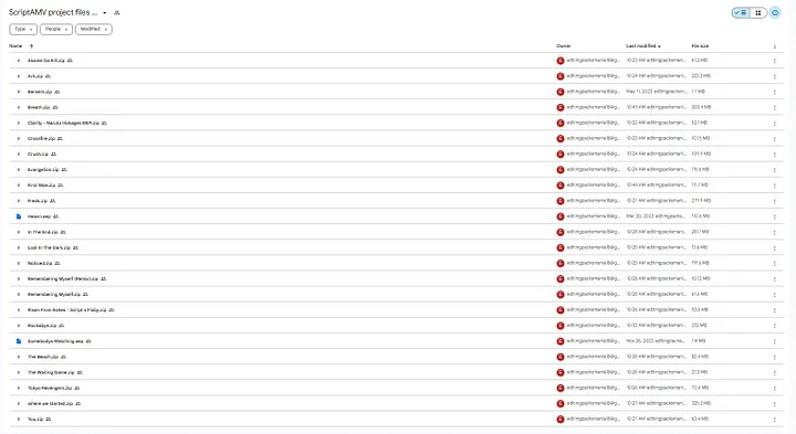 ScriptAMV project files pack product image (1)
