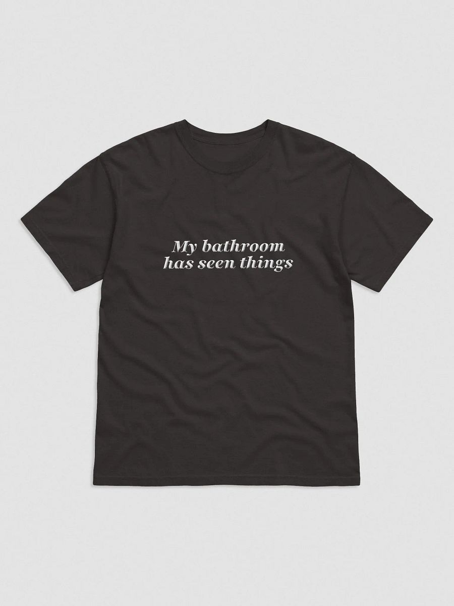'My Bathroon Has Seen' Embroidered Tee product image (1)