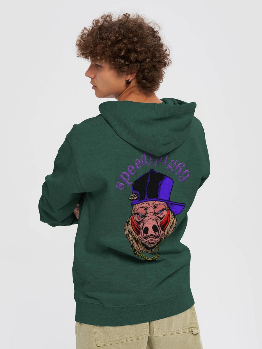 I Support Speedypig69 City Roamer Fleece Zip-Up Hoodie product image (21)