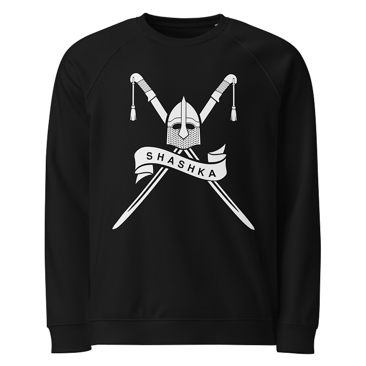 Organic Raglan Sweatshirt - white Shashka product image (1)