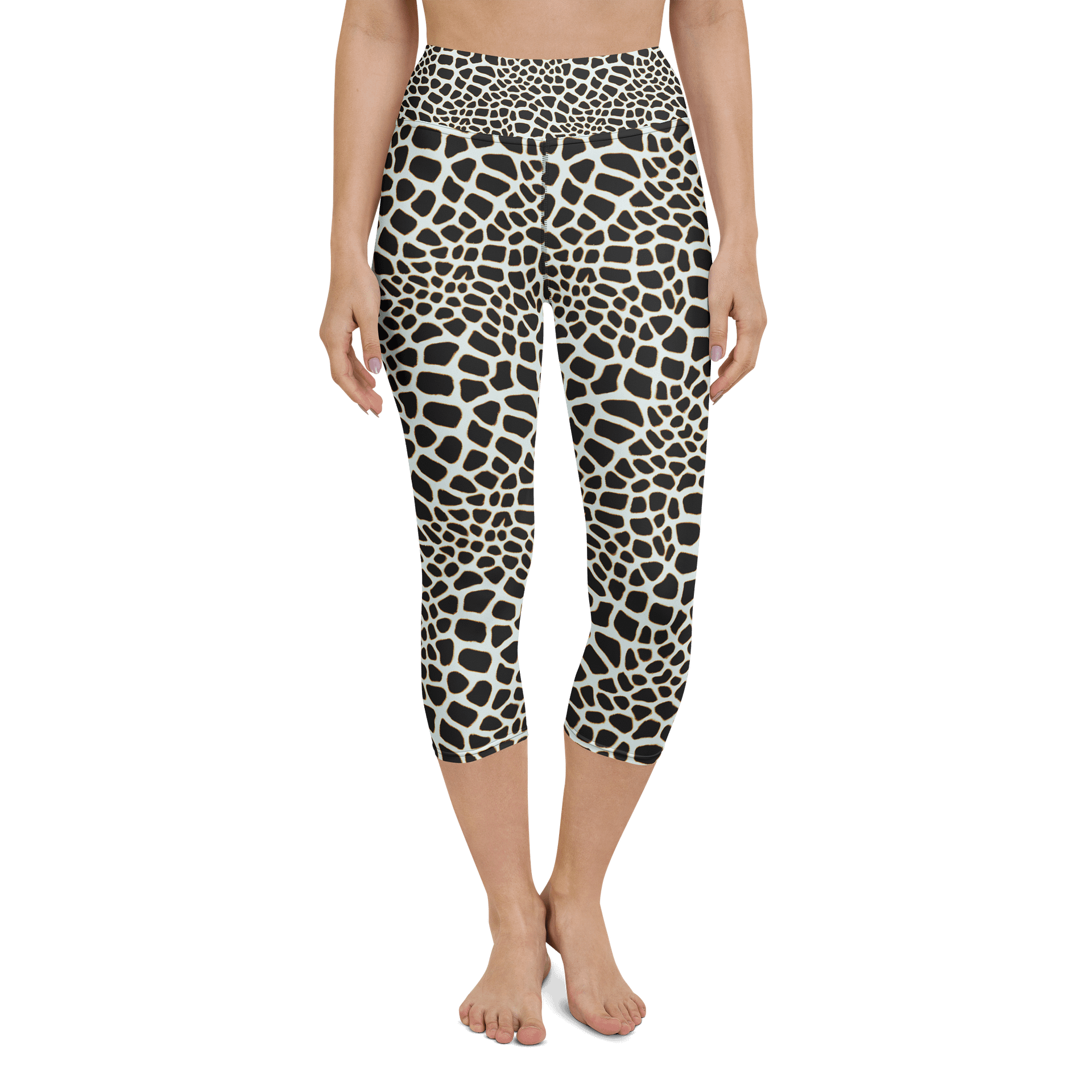 Giraffe Skin Capri Leggings product image (4)