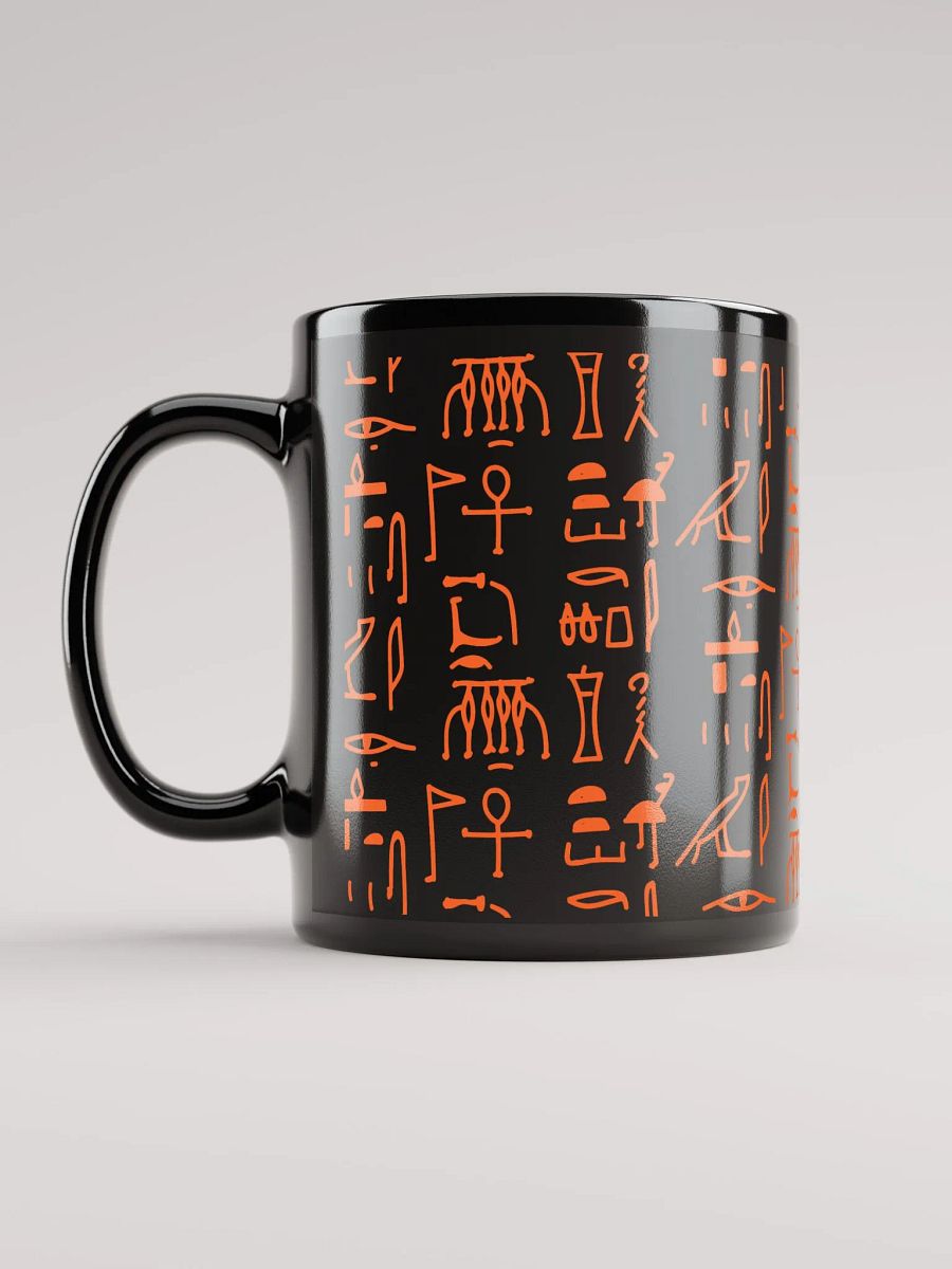 Majestic Egyptian Red Hieroglyphs Mug product image (6)