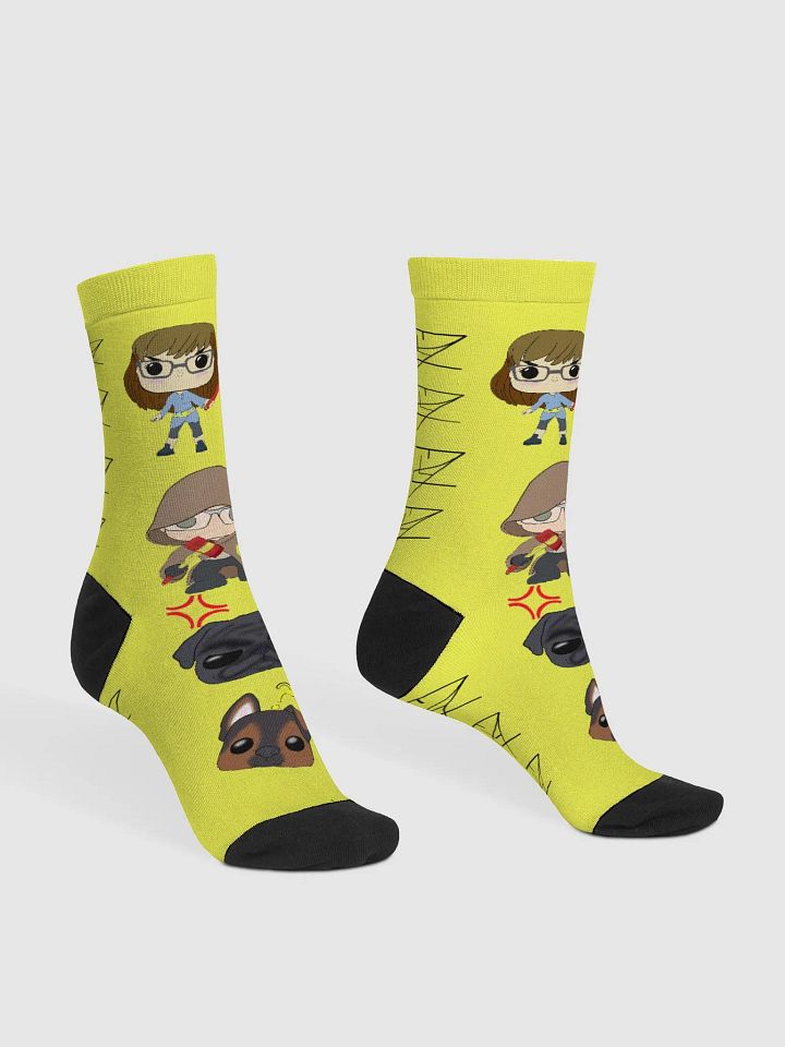 Yellow Dorn Family Socks product image (2)