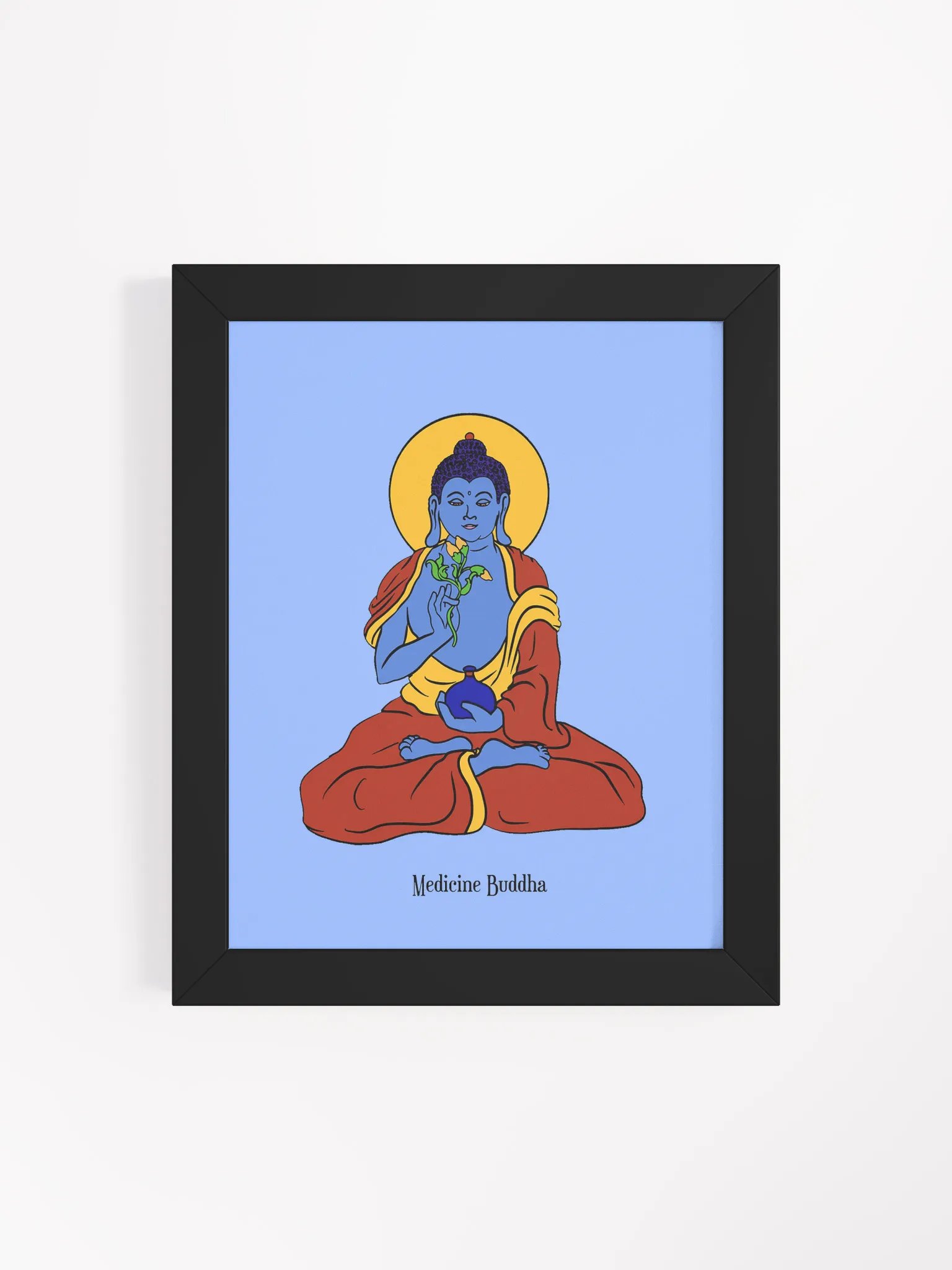 Medicine Buddha Framed Art product image (4)