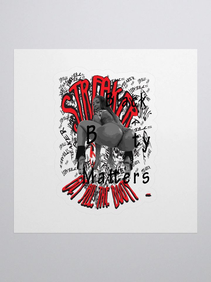 Streakers - Big Booty | Cut Stickers product image (1)