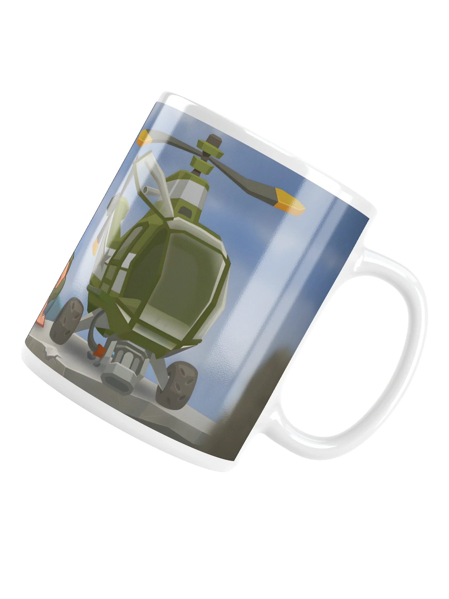 Worm & Helicopter | Posters | Mugs product image (15)